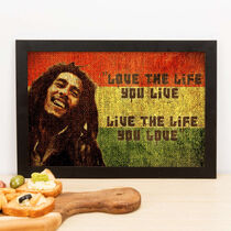 Quadro Decorativo Bob Marley - 22x33 cm