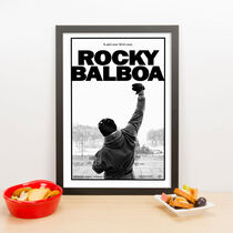 Quadro Decorativo Rock Balboa - 45x32 cm