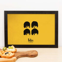 Quadro Decorativo The Beatles  - 22x33 cm 