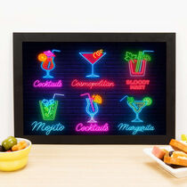 Quadro Decorativo Drinks - 23x33 cm