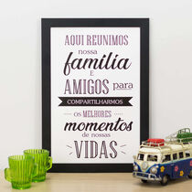 Quadro Decorativo - Nossos Melhores Momentos - 33x23 cm